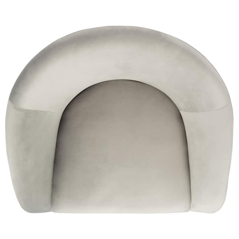 SAFAVIEH Made Glam Velvet Accent Chair - 32.3" W x 29.5" L x 30" H - 32Wx30Dx30H