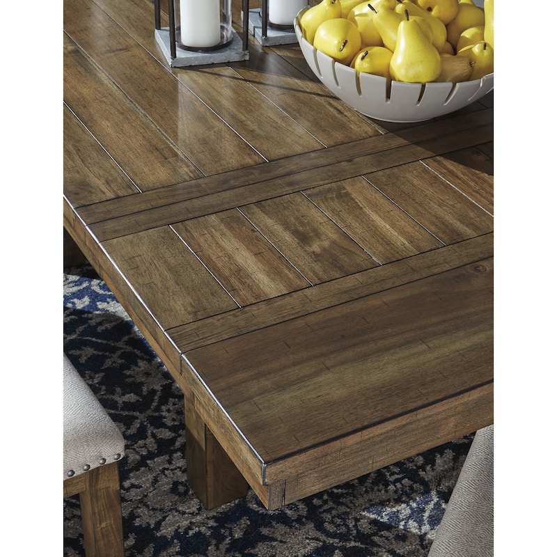 Signature Design by Ashley Moriville Grayish Brown 5-Piece Dining Package