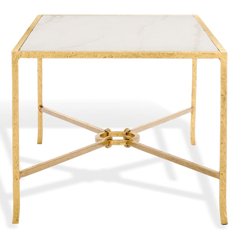 SAFAVIEH Couture Tauri Forged Metal Rectangle Coffee Table - 41"W x 23"D x 18"H