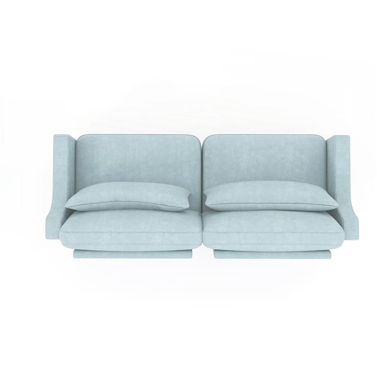 Two seater Chenille Fabric sofa
