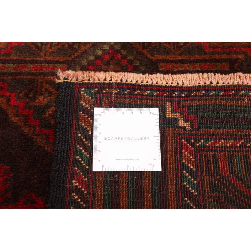 ECARPETGALLERY Hand-knotted Teimani Brown Wool Rug - 3'7 x 6'10