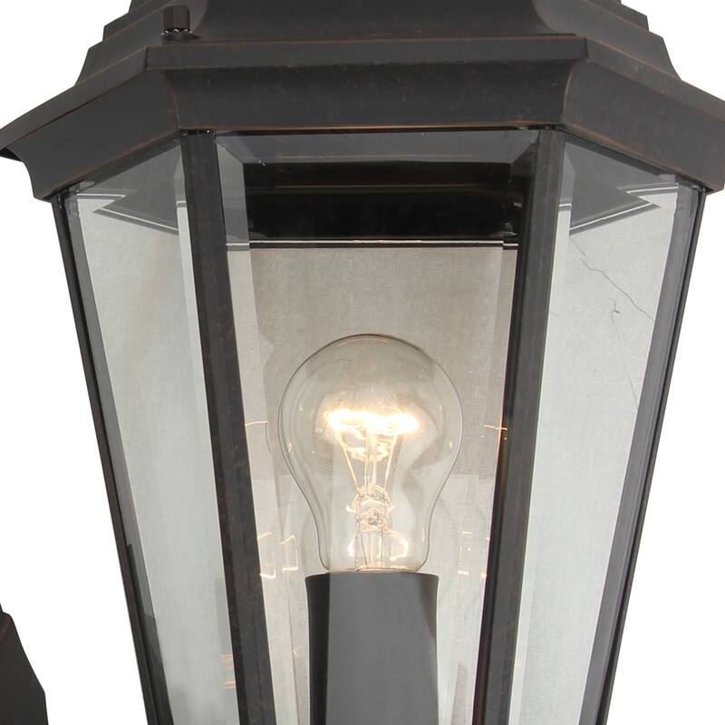 1 Light Outdoor Wall Lantern in Oil Rubbed Bronze
