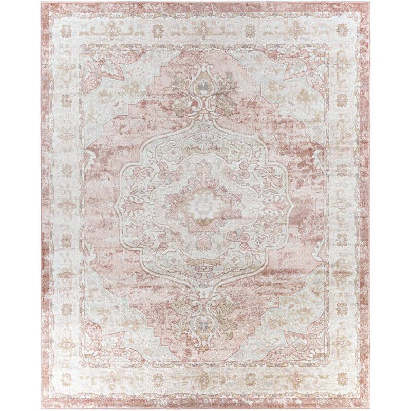 Amber Modern Patchwork Area Rug