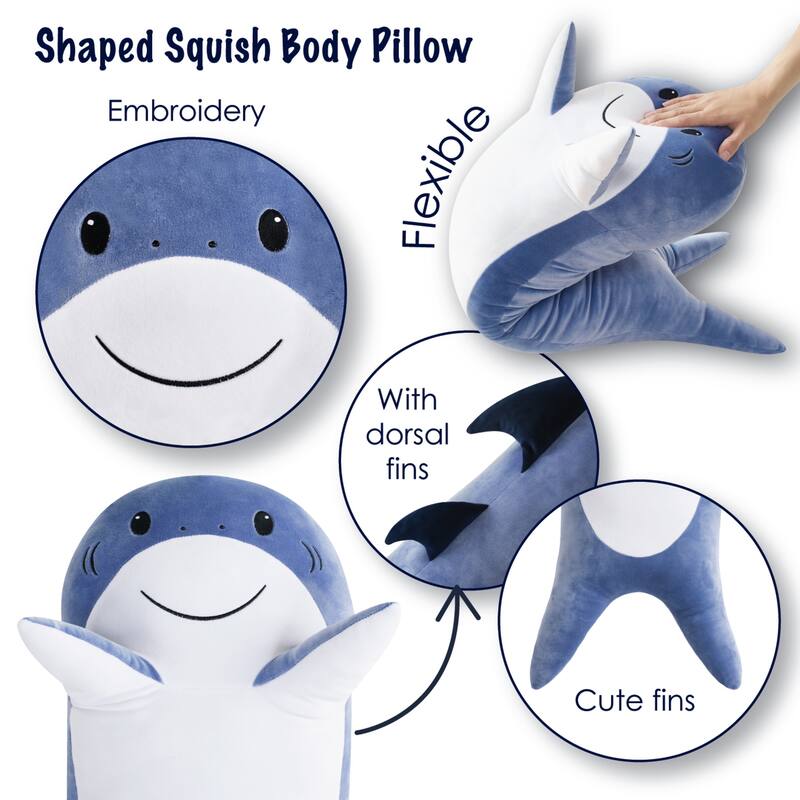 Juvenile Animal Squish Body Pillow