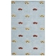 preview thumbnail 2 of 9, SAFAVIEH Handmade Kids Reina Cars Wool Rug