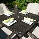 preview thumbnail 12 of 31, 5-Piece Aluminum Woven Rattan Dining Set with Cushions and Tempered Glass