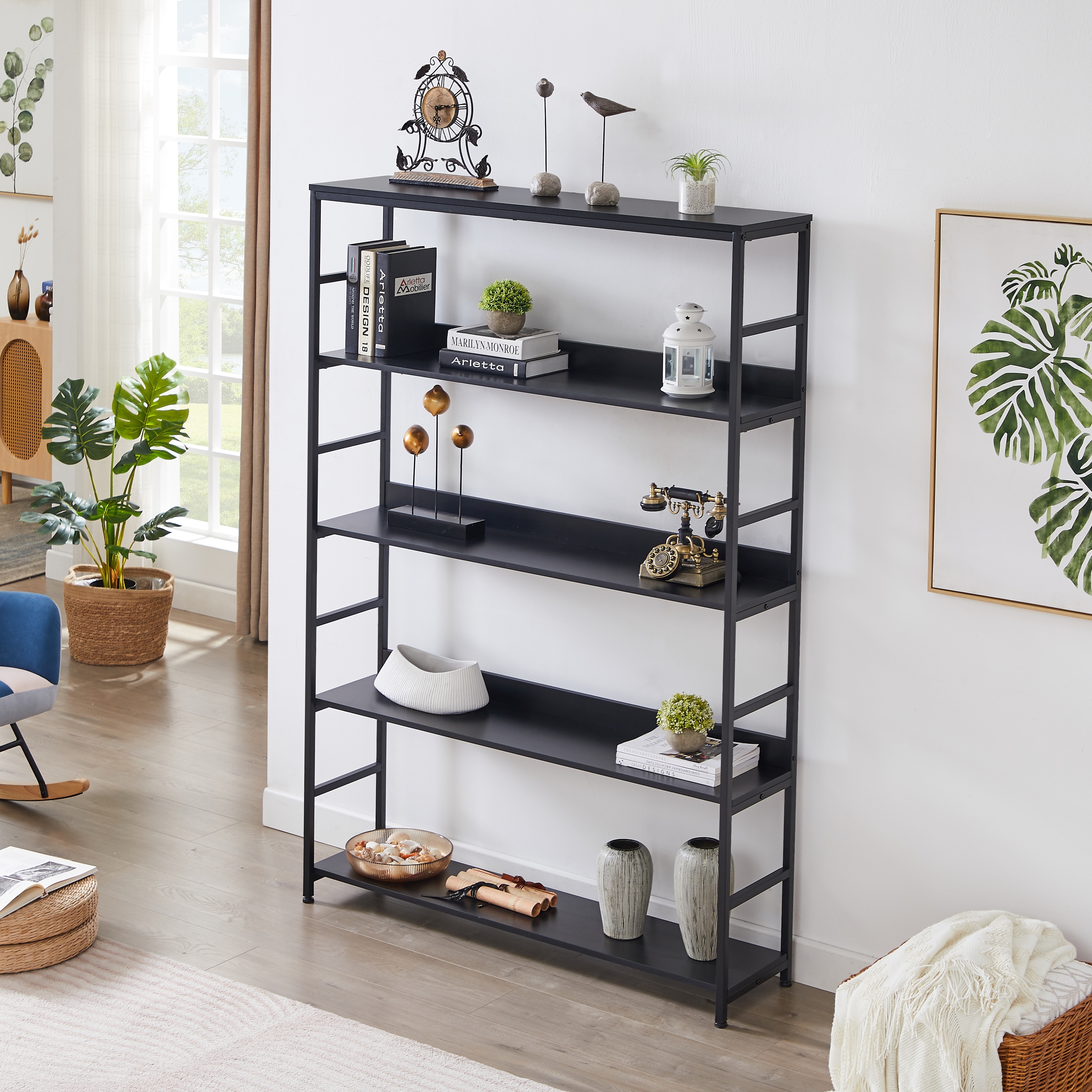 Large open hot sale shelving unit