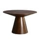 preview thumbnail 21 of 24, Fynix Modern 47" Solid Ash Wood Veneer Round Top Dining Table for Dining area, Kitchen, or Office Spaces