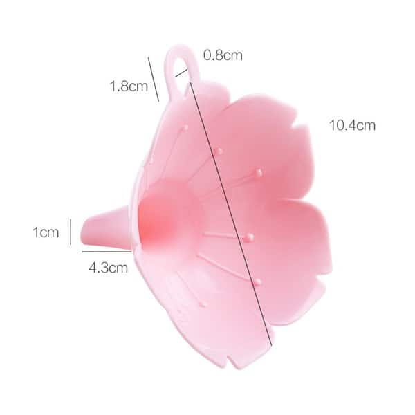 2Pcs/Set Funnels Multifunctional Convenient Cherry Blossom Style