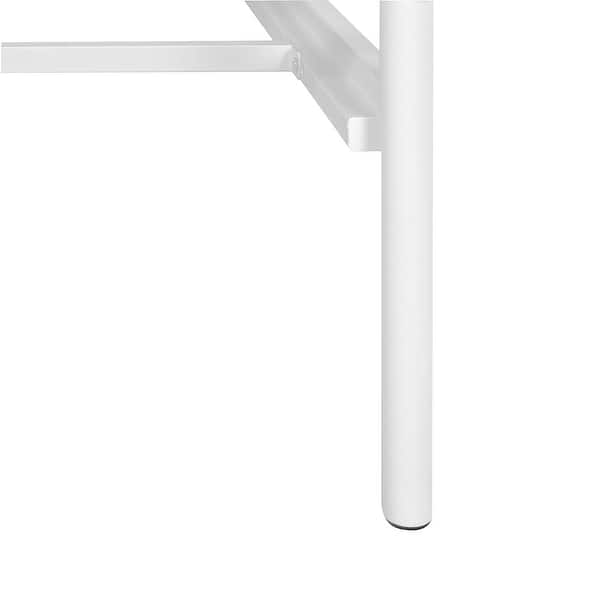 slide 2 of 9, Metal Bed Frame Queen Size Standerd Bed Frame White