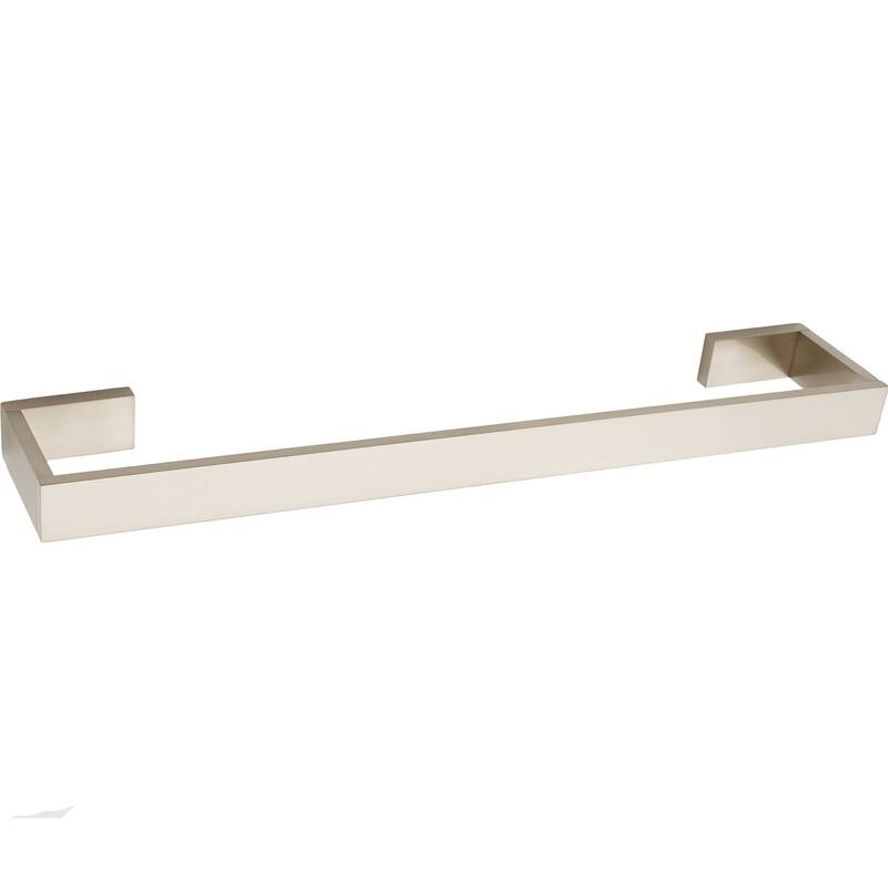 Alno A6420-24 Linear 24" Wide Solid Metal Modern Bathroom Towel Rod - Polished Nickel