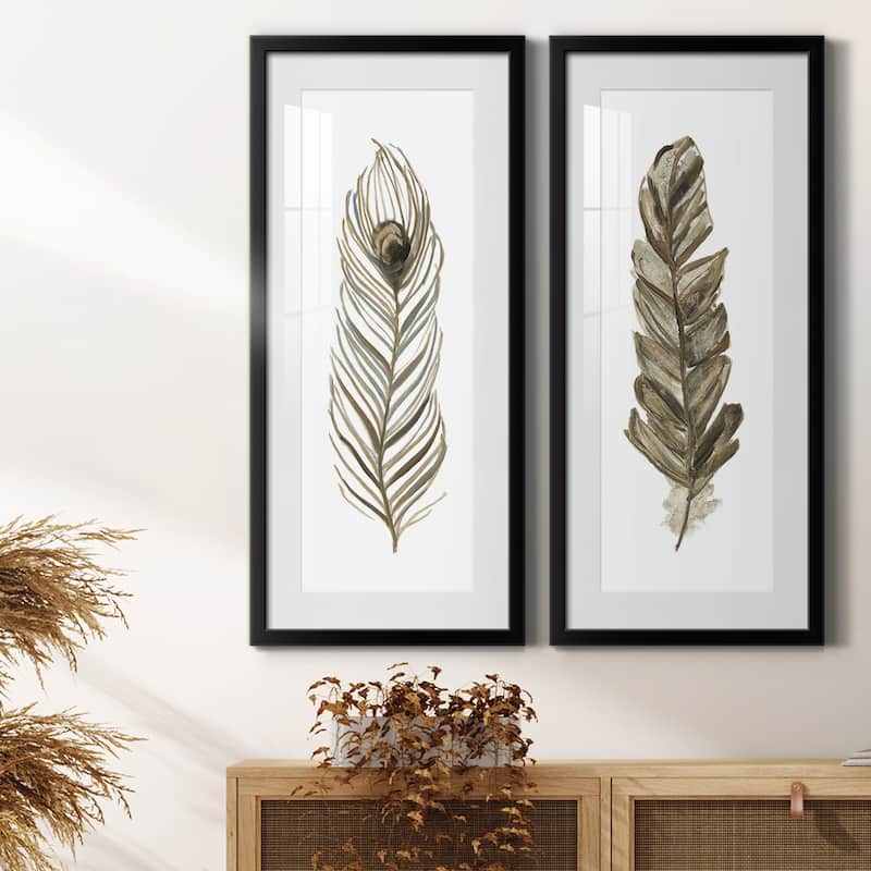 Soft Feather II-Premium Gallery Framed Print - Ready to Hang