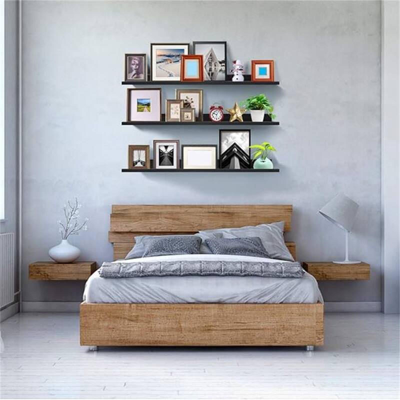 Photo Picture Ledge Shelves - 2.6"D x 47"W x 5.5"H