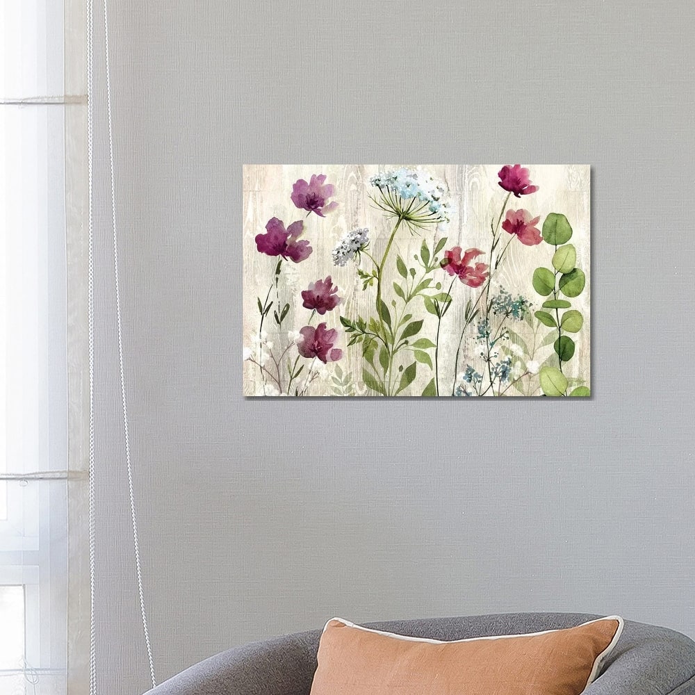 iCanvas "Meadow Flowers I" by Conrad Knutsen Canvas Print