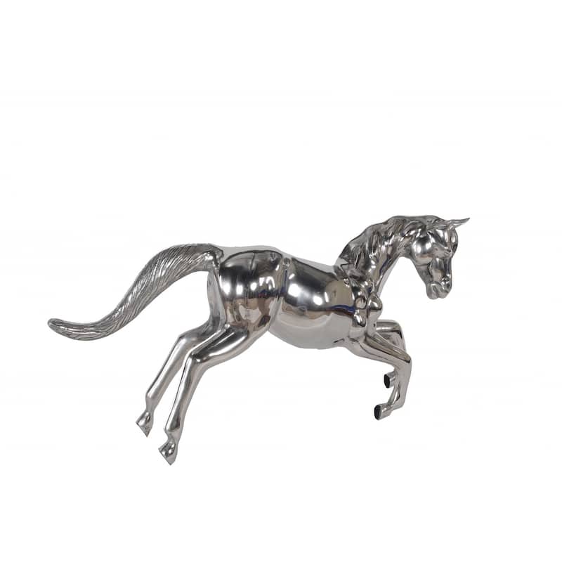 Large Silver Horse Statue 35x8x19" Bed Bath & Beyond 33330706