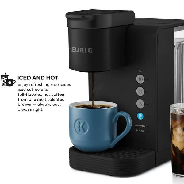16 oz reusable coffee cup with lid Restpresso Black Plastic Coffee Cup Lid - Elevated Spout, Fits 8, 12, 16  and 20 oz main image 0