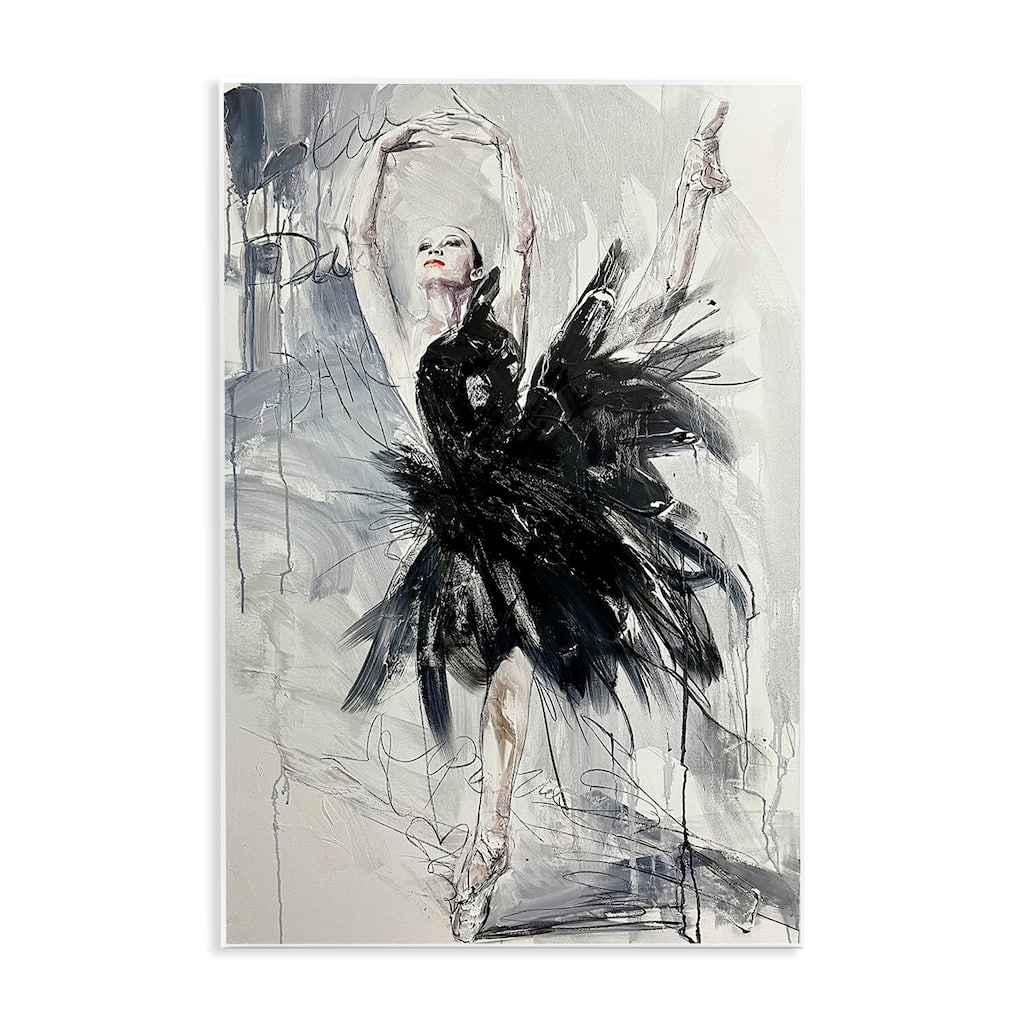 Stupell Graceful Dancer Abstract Wall Plaque Art Design By Lucille Lee