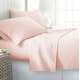 preview thumbnail 58 of 77, Becky Cameron Ultra-soft Deep Pocket Microfiber Bed Sheet Set California King - Blush