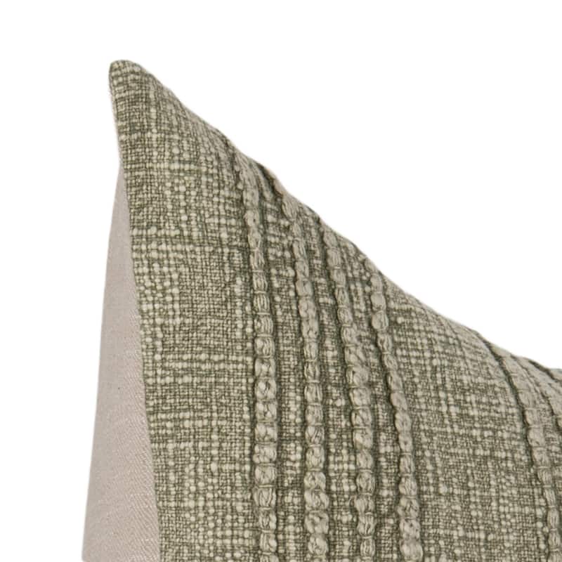 Villa by Classic Home Hannah 100% Cotton 22" Throw Pillow