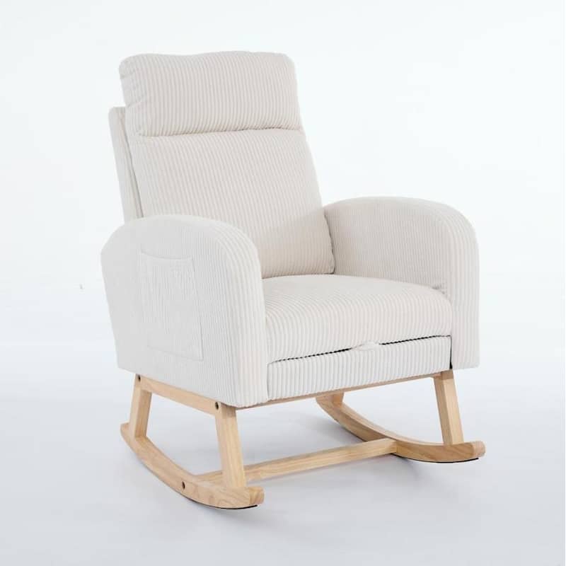 Rocking Chair with Side Pocket