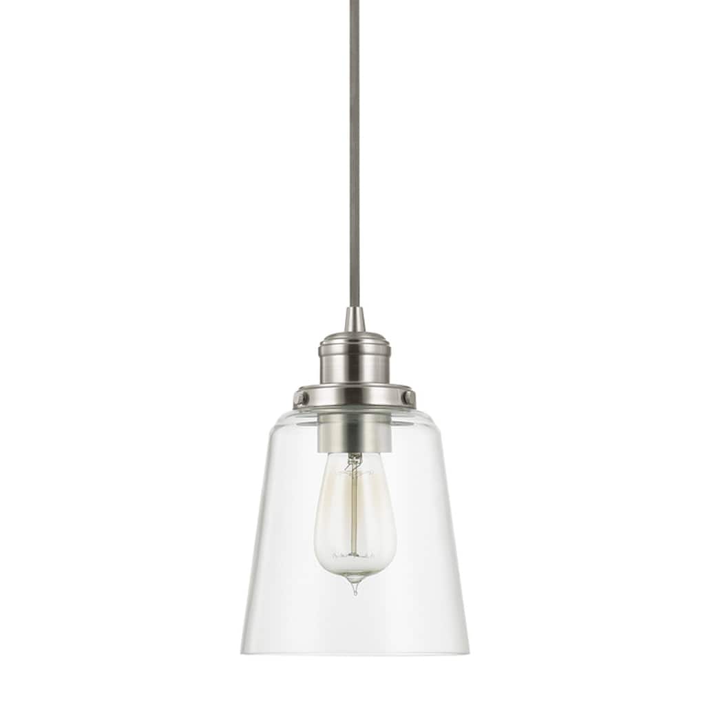 Urban 1-light Mini Pendant w/ Clear Glass
