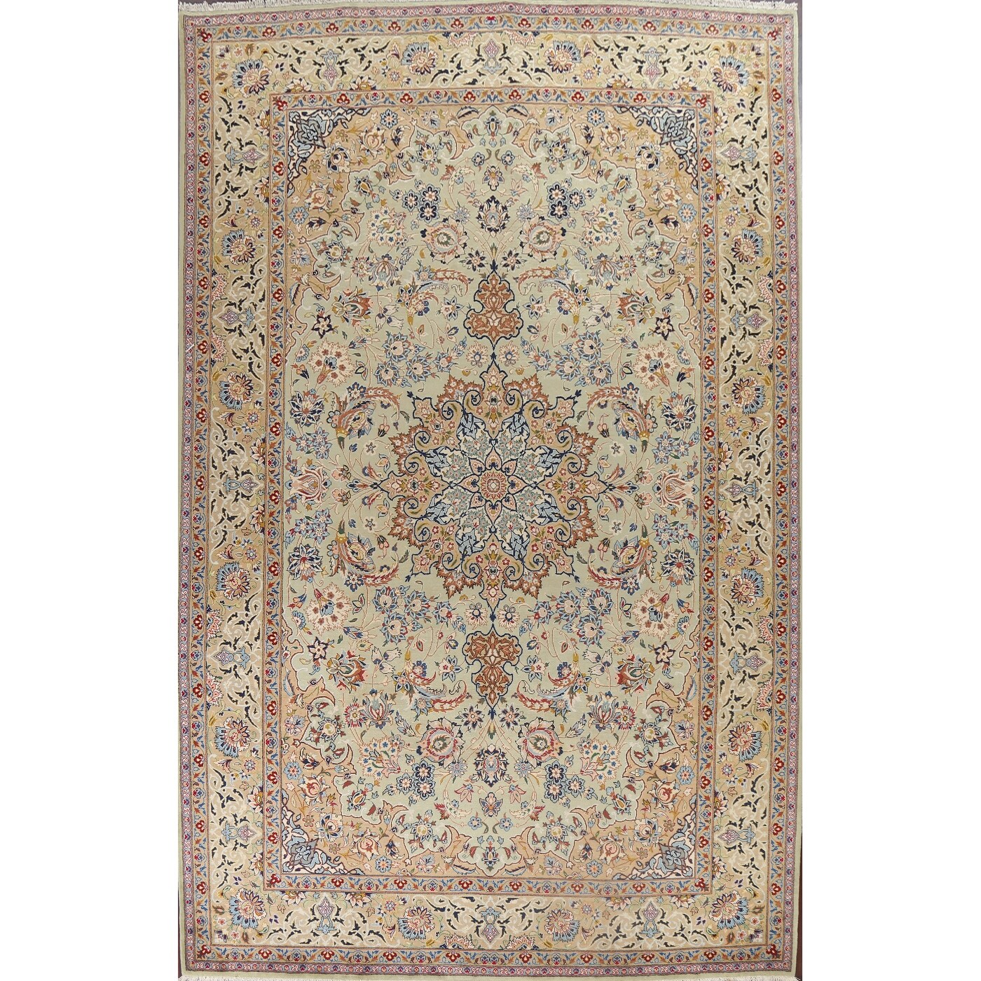 Noori Rug Hand Knotted Area Rug 9'10 x 13'7 Beige/Brown Noori Rug Hand Knotted Area Rug 9'10 x 13'7 Beige/Brown