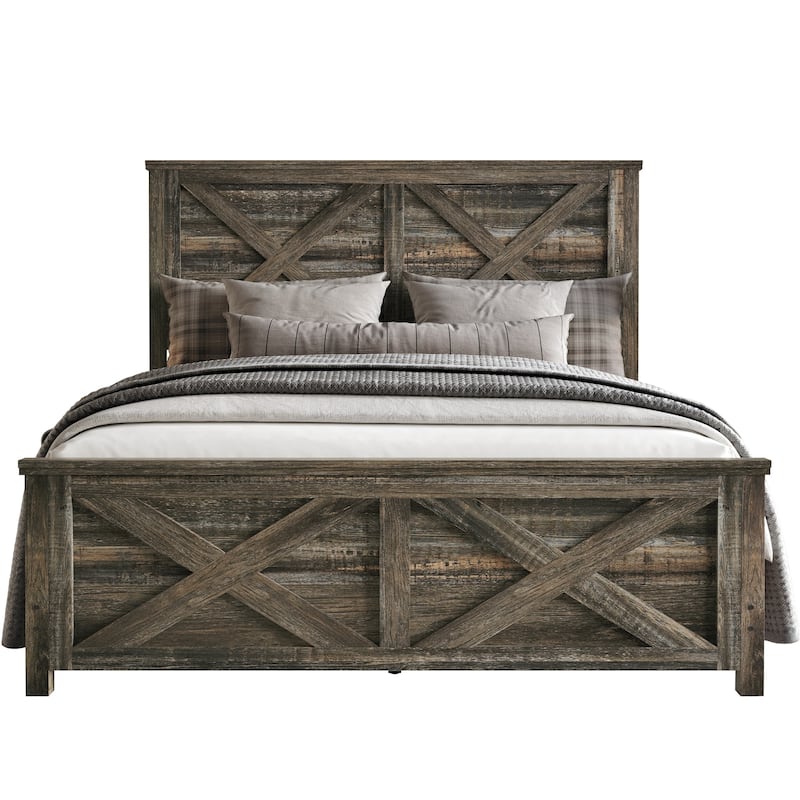 Clayfell Charboneau Panel Bed