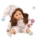 preview thumbnail 2 of 3, Gotz Cosy Aquini 13" Lucky Mushroom - Soft Cloth Brunette Baby Doll