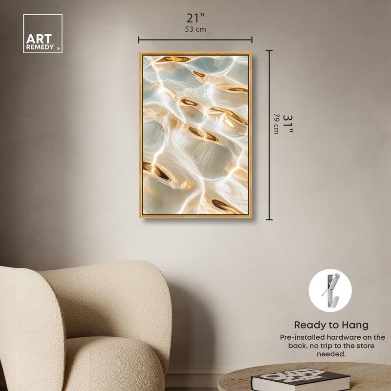 Light Reflections I Canvas by Art Remedy