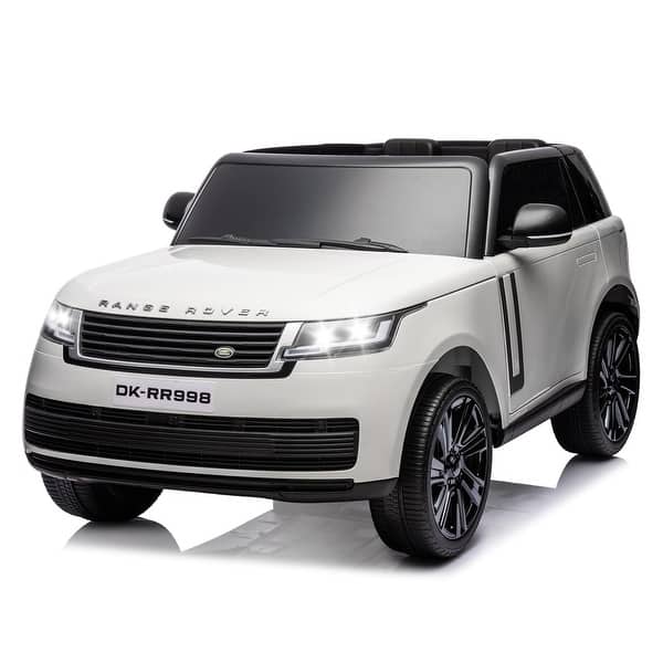 slide 2 of 37, 2 Seater Ride on Car for Kids White
