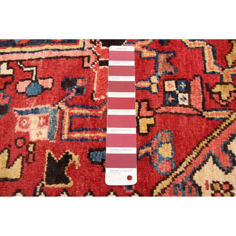 ECARPETGALLERY Hand-knotted Sarabi Red Wool Rug - 8'8 x 11'10