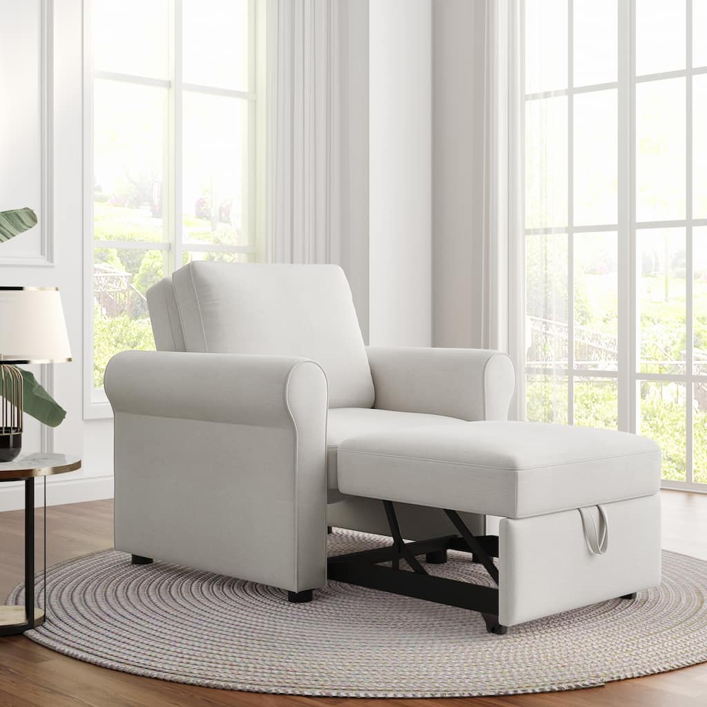 3-in-1 Sofa Bed Chair, Convertible Sleeper Chair Bed