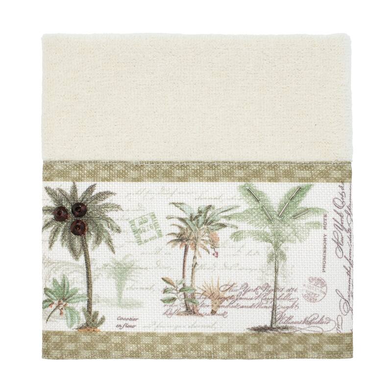Avanti Colony Palm Washcloth