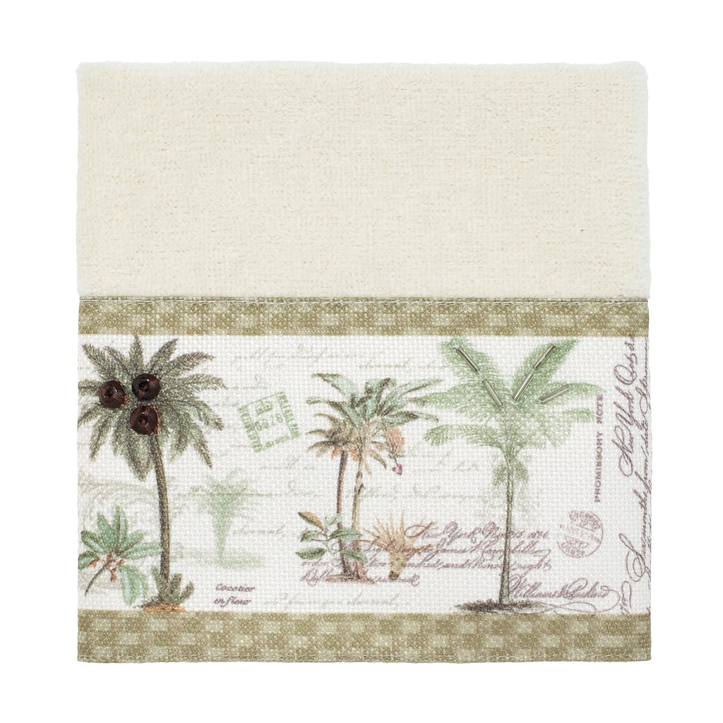 Avanti Colony Palm Washcloth