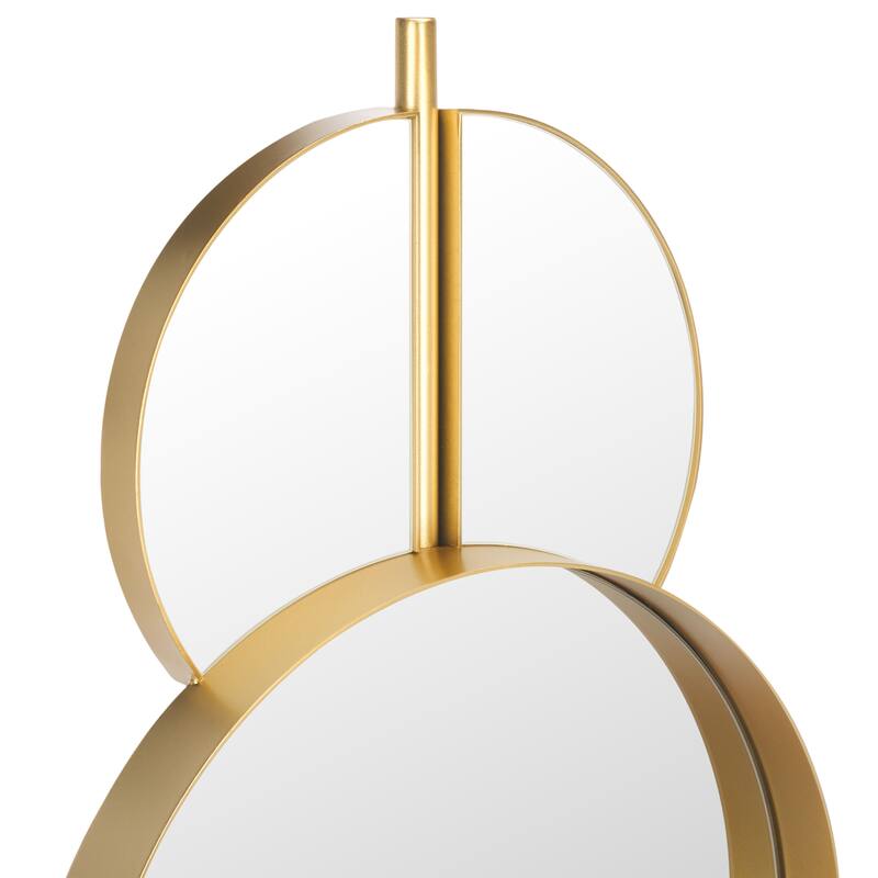 SAFAVIEH Viridiana Mid-Century Modern 17 x 35-inch Decorative Accent Mirror - 16.5 In. W x 3 In. D x 35 In. H