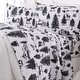 preview thumbnail 56 of 87, Great Bay Home Extra Soft Cotton Flannel Printed Bed Sheet Set