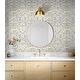 preview thumbnail 3 of 7, NextWall Acanthus Floral Peel and Stick Wallpaper
