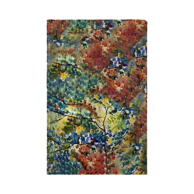 Fall Leaves Kitchen Towel - 16x25