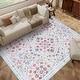 preview thumbnail 35 of 38, Garvee Vintage Mandala Floral Print Area Rug 10'x13' - Light Blue