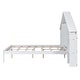 preview thumbnail 16 of 17, Wood Platform Bed with House-shaped Storage Headboard and Built-in LED