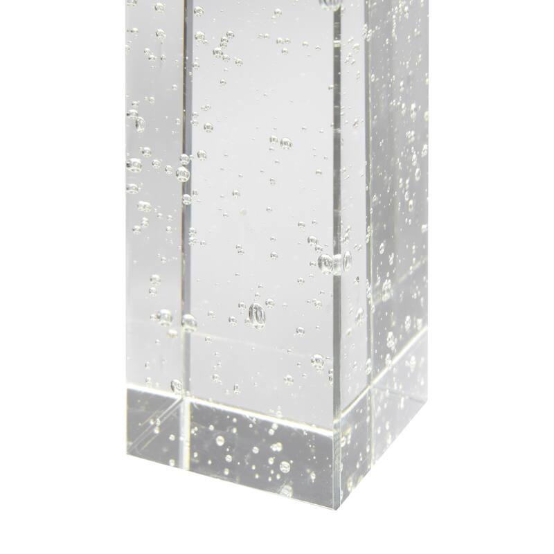 Rectangular Crystal Chandelier // XL 5 Light - N/A