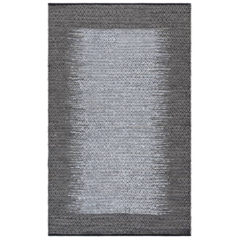 SAFAVIEH Handmade Vintage Boho Leather Mellissa Modern Stripe Leather