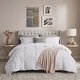 preview thumbnail 1 of 4, Martha Stewart White Goose Feather And White Goose Down Comforter Full - Queen