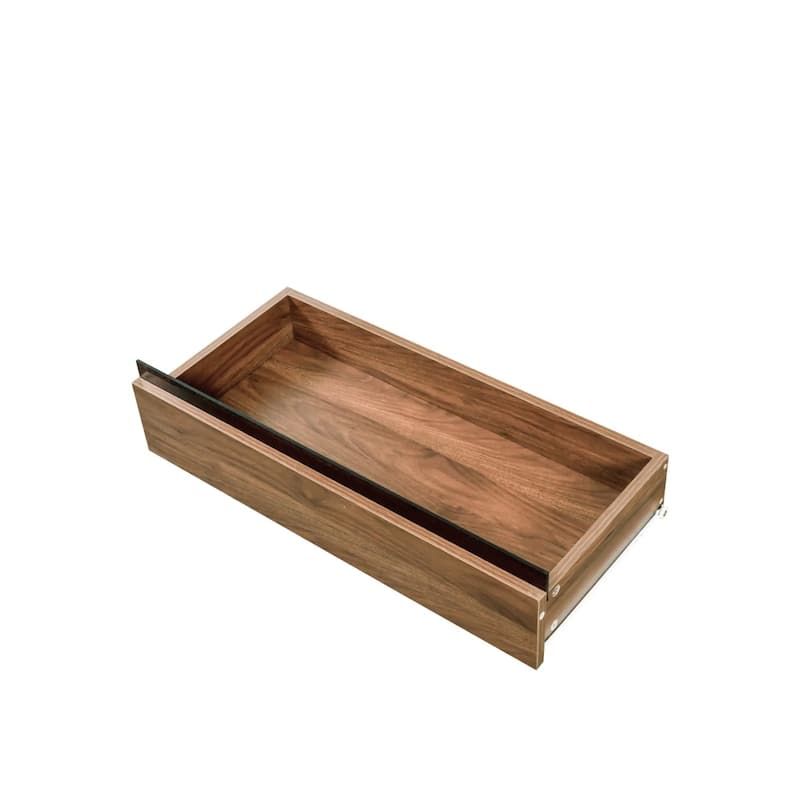 28.35" Wood Stackable Mounted Closet Storage Book Cabinet for Living Area