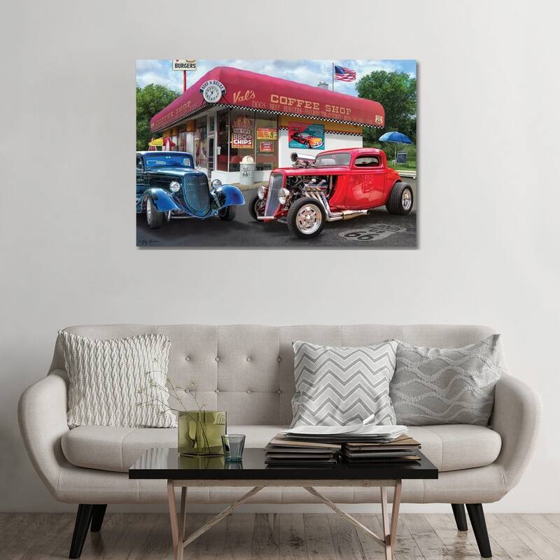 iCanvas "Vals Nostagic America" by Greg & Company Canvas Print - 32x48x1.5