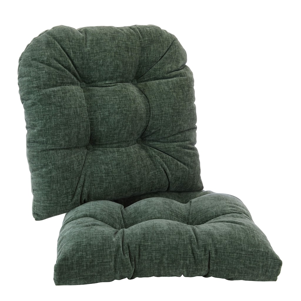 Klear Vu Gripper Overstuffed Universal Non-Slip Dining Chair Cushions
