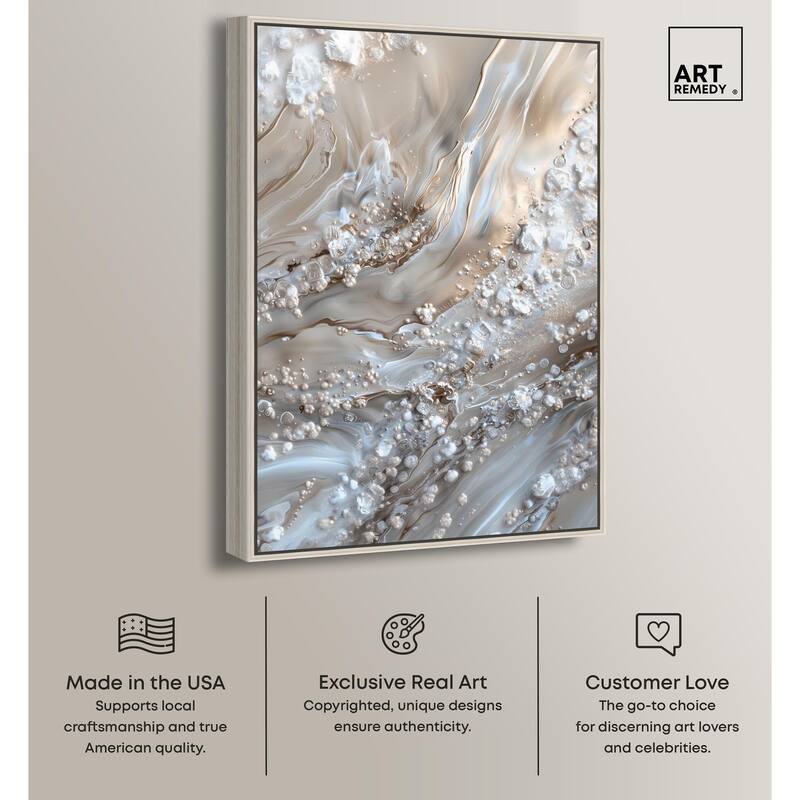 Effervescent Earth II Canvas by Art Remedy