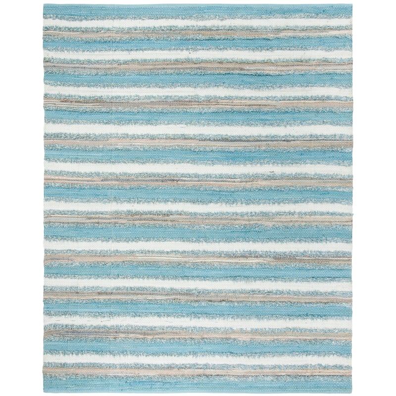 SAFAVIEH Handmade Flatweave Montauk Mridalini Casual Cotton Rug