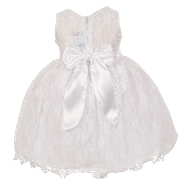 white occasion dress baby