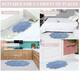 Home Weavers Allure Collection Absorbent Cotton, Machine Washable and Dry Bath Rugs